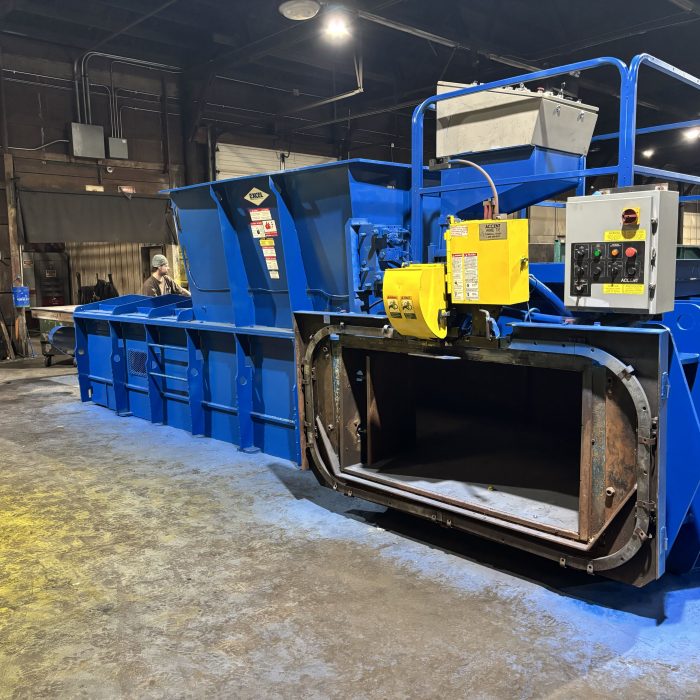 excel 2r10 two ram baler by hms