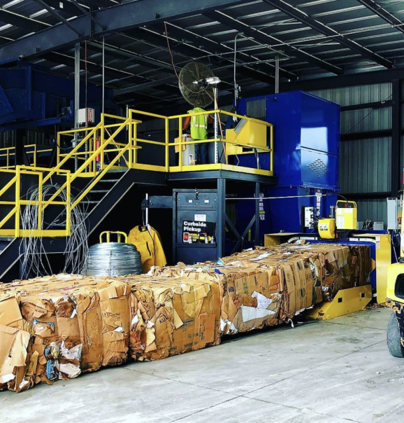New Excel two ram baler for sale — HMS authorized dealer