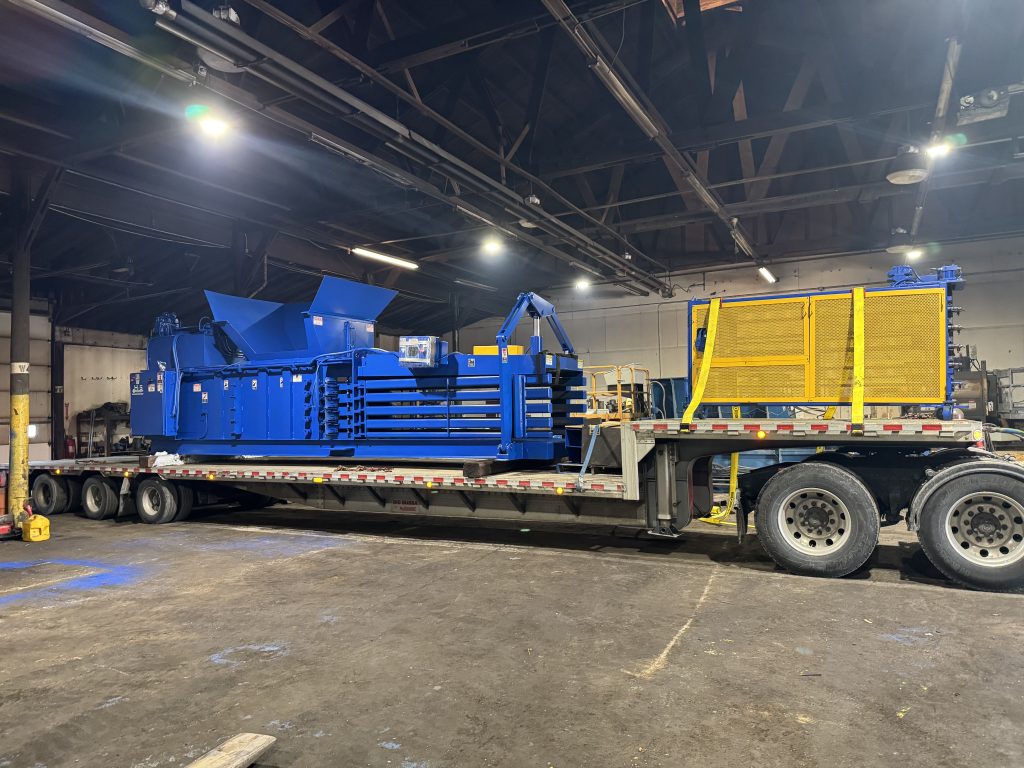 Refurbished Horizontal Auto Tie Baler for a Manufacturer project photo