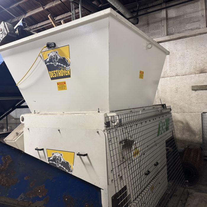 cresswood single shaft shredder used cresswood shredder cresswood xr500 shredder
