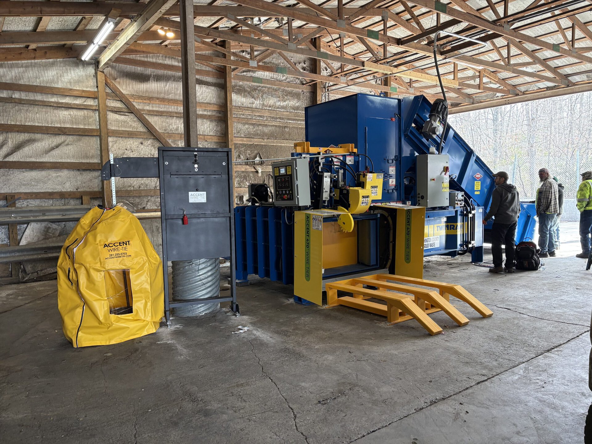 Excel two-ram baler new in stock at Hoosier Machinery Solutions HMS authorized dealer Wanatah Indiana