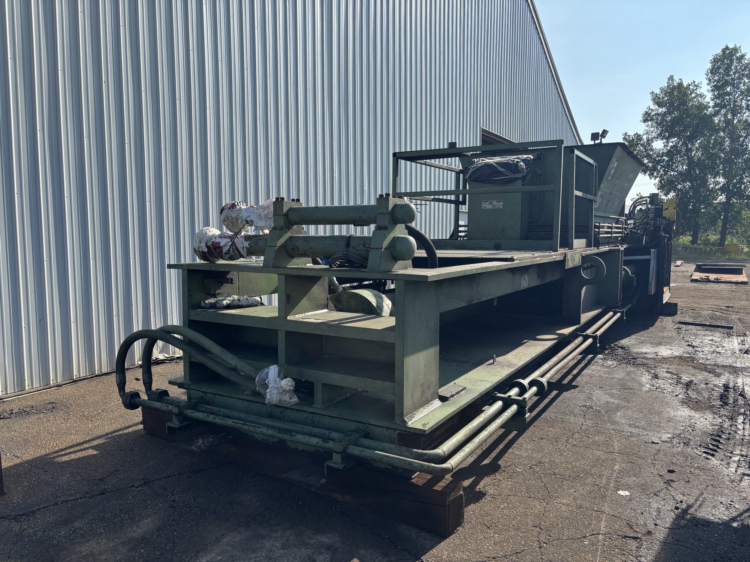 harris two ram baler
