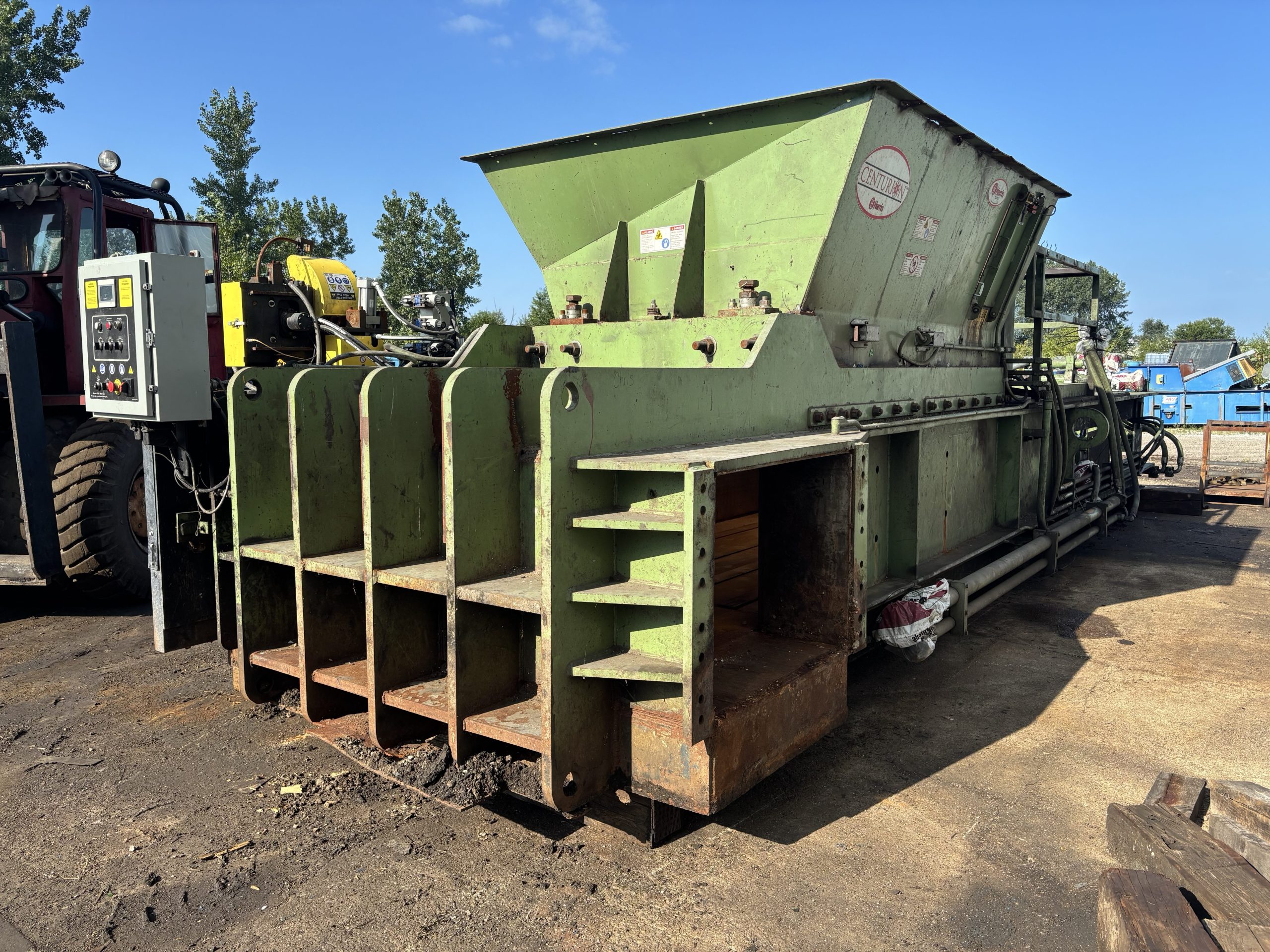 harris two ram baler