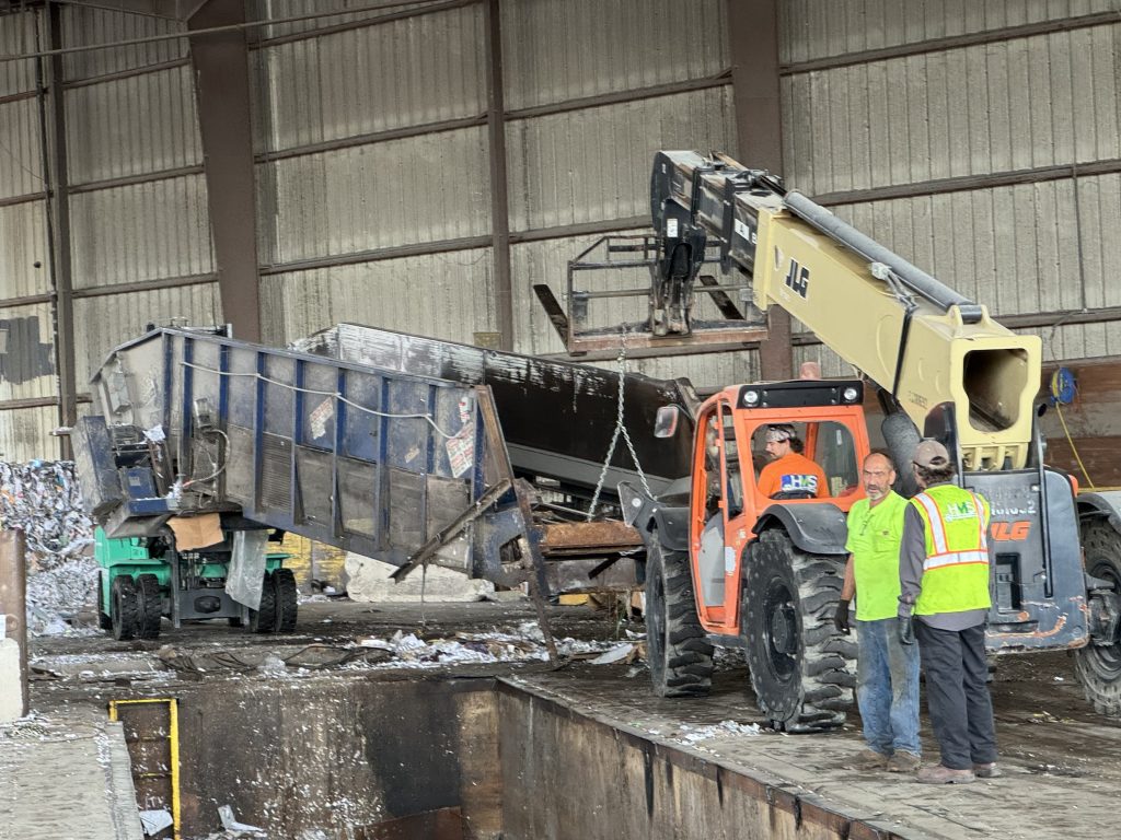 two ram baler service harris baler service baler relocation by hms mrf equipment service