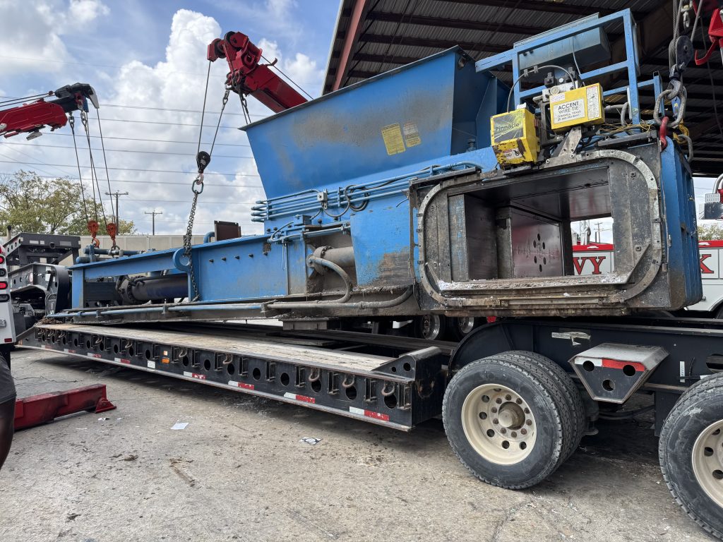 two ram baler relocation two ram baler service harris baler service baler relocation by hms mrf equipment service