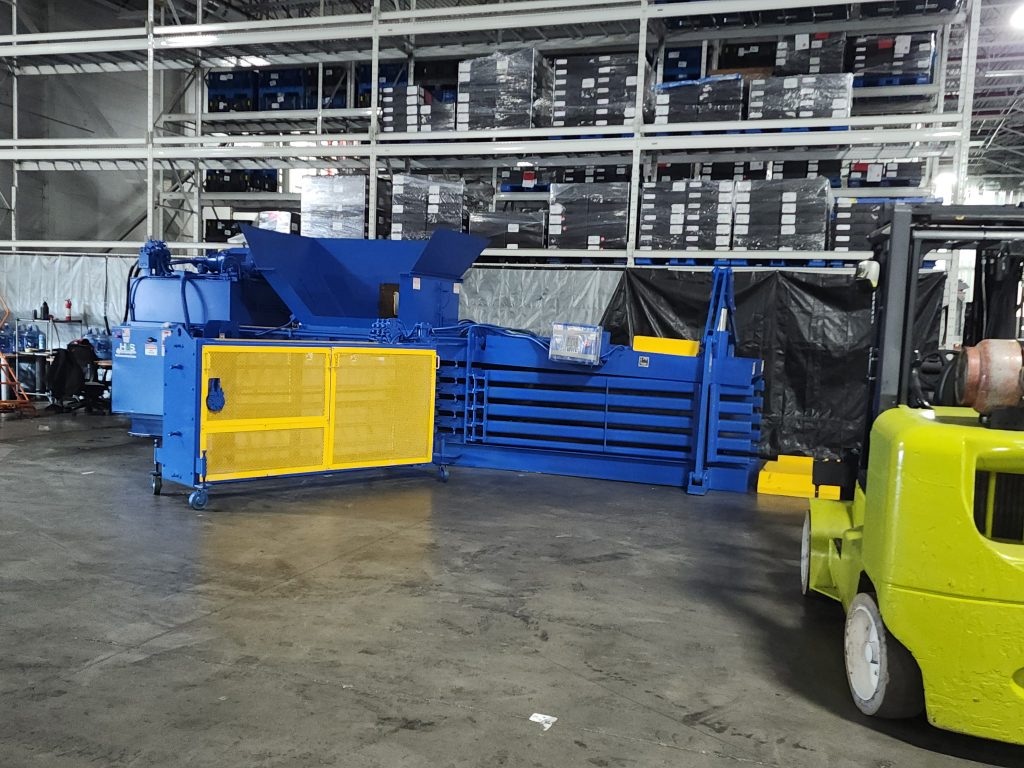 Refurbished Horizontal Auto Tie Baler for a Manufacturer project photo